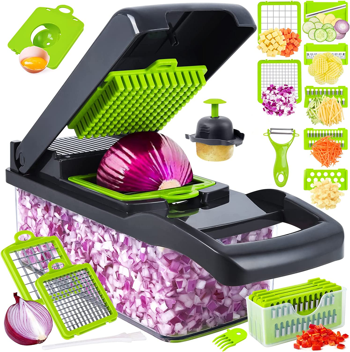 Cortador multifuncional de cocina