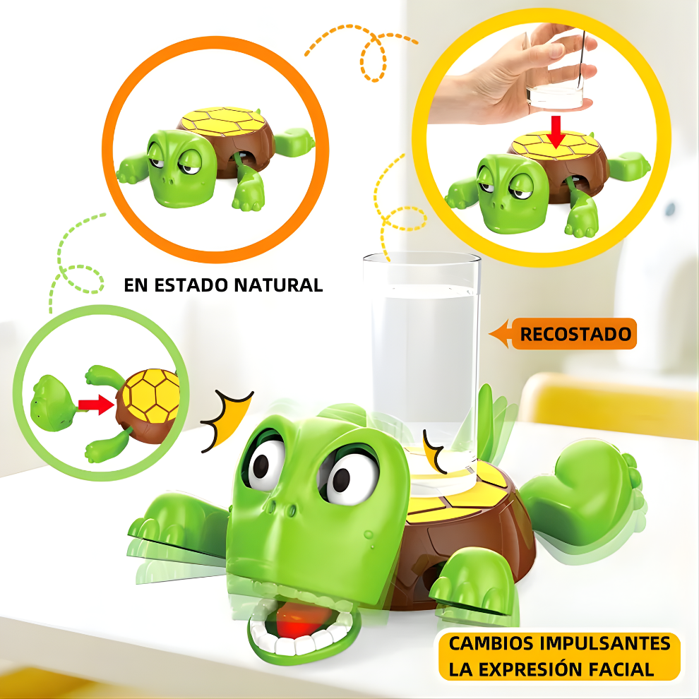 Portavasos de Tortuga Para Mesa