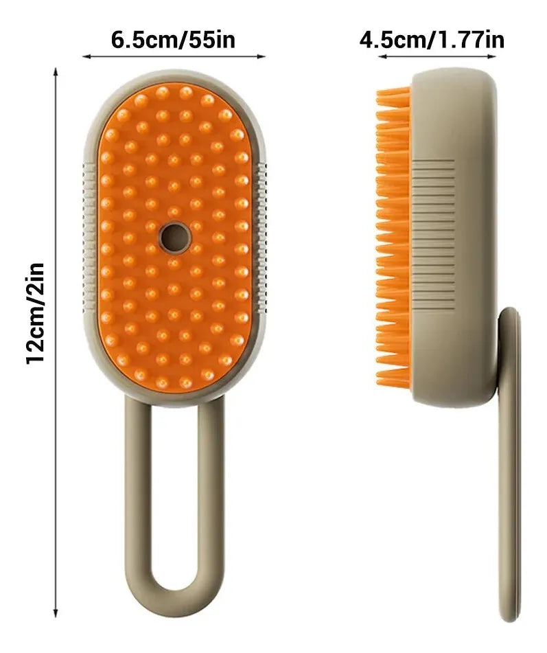 Cepillo Masajeador De Vapor Eléctrico Para mascota