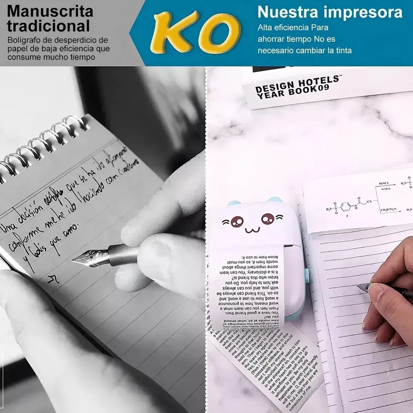 Mini Impresora Térmica Portátil Bluetoot