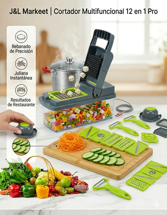Cortador  multifuncional  de cocina