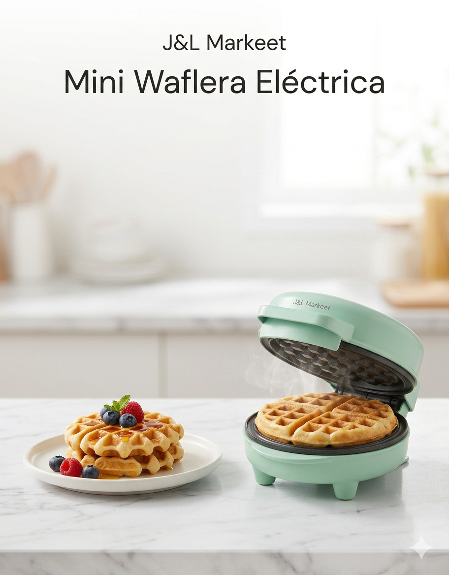 Mini Waflera Electrica