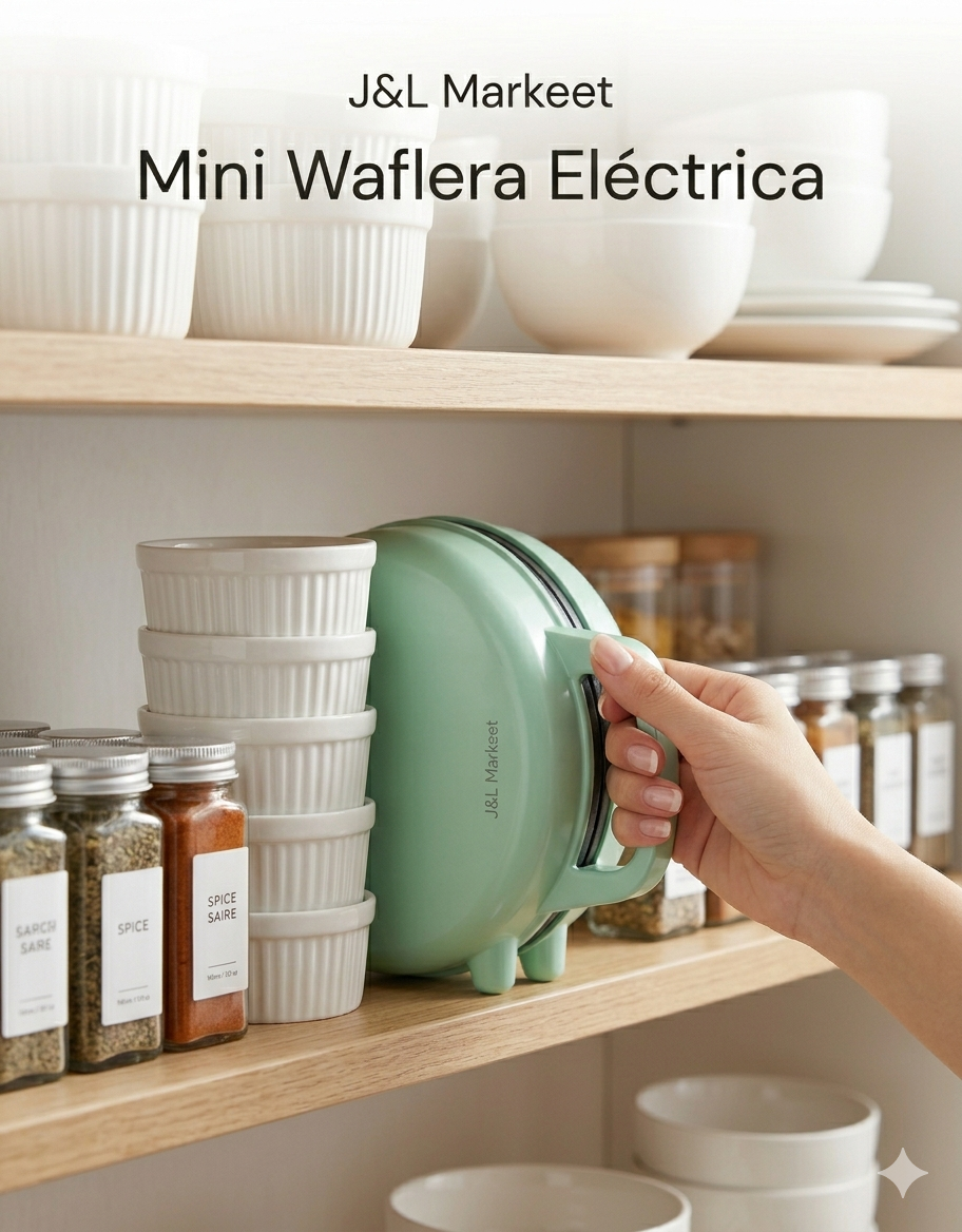 Mini Waflera Electrica